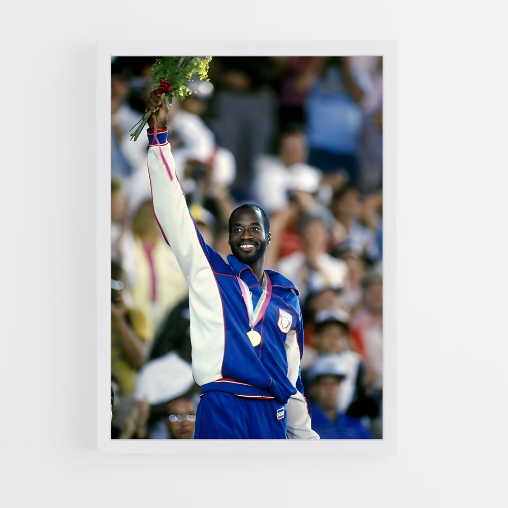Poster L'Honneur d'Edwin – affiche Athlétisme (vue 3)